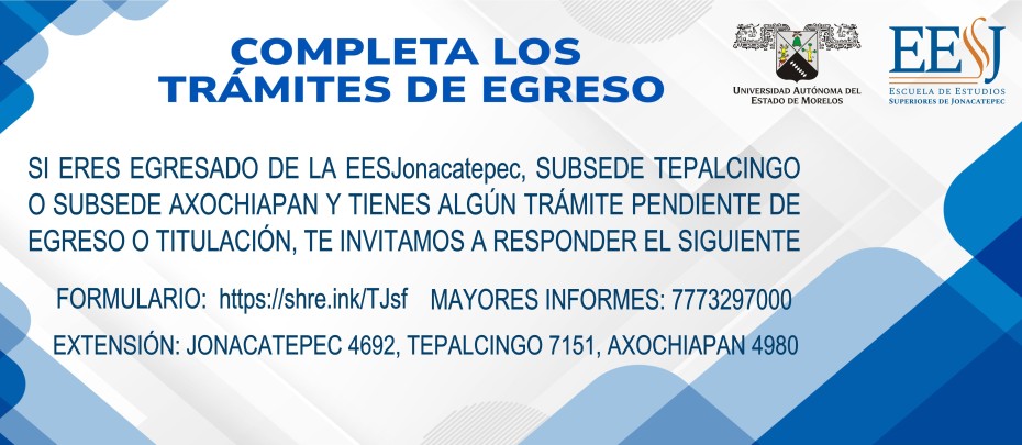 Trámites de Egreso 2026